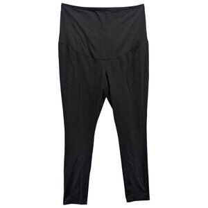Isabel Maternity Ingrid & Isabel Leggings Womens Black Stretch Pull On Size XL